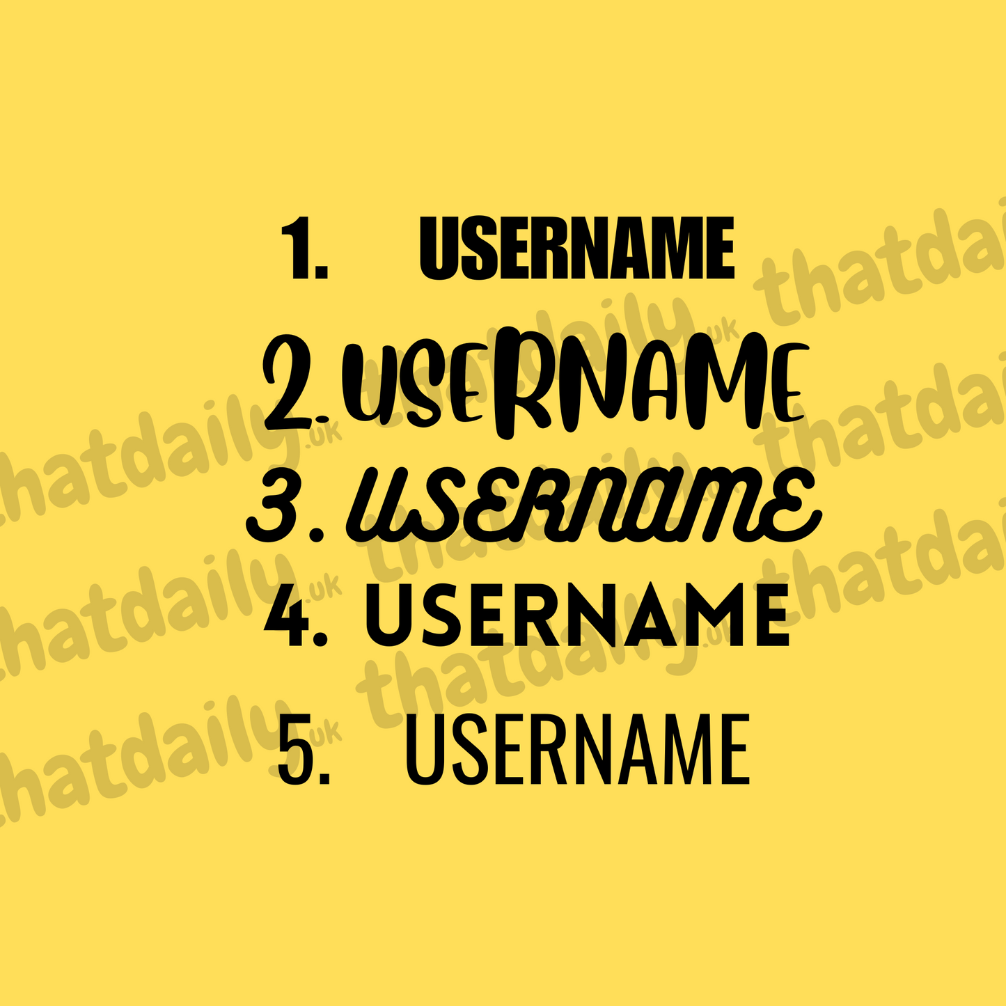 Bubble Social Handle Username Decal