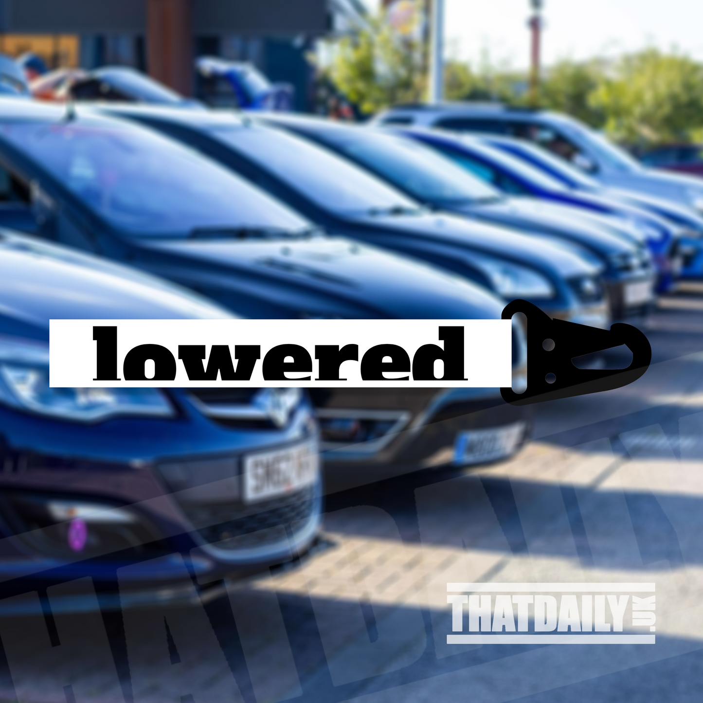 Lowered Flight Tag Keychain