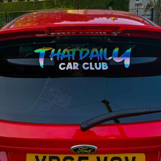 ThatDailyCarClub Decal - Oil Slick Vinyl