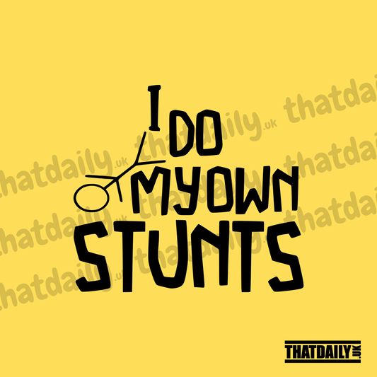 I Do My Own Stunts