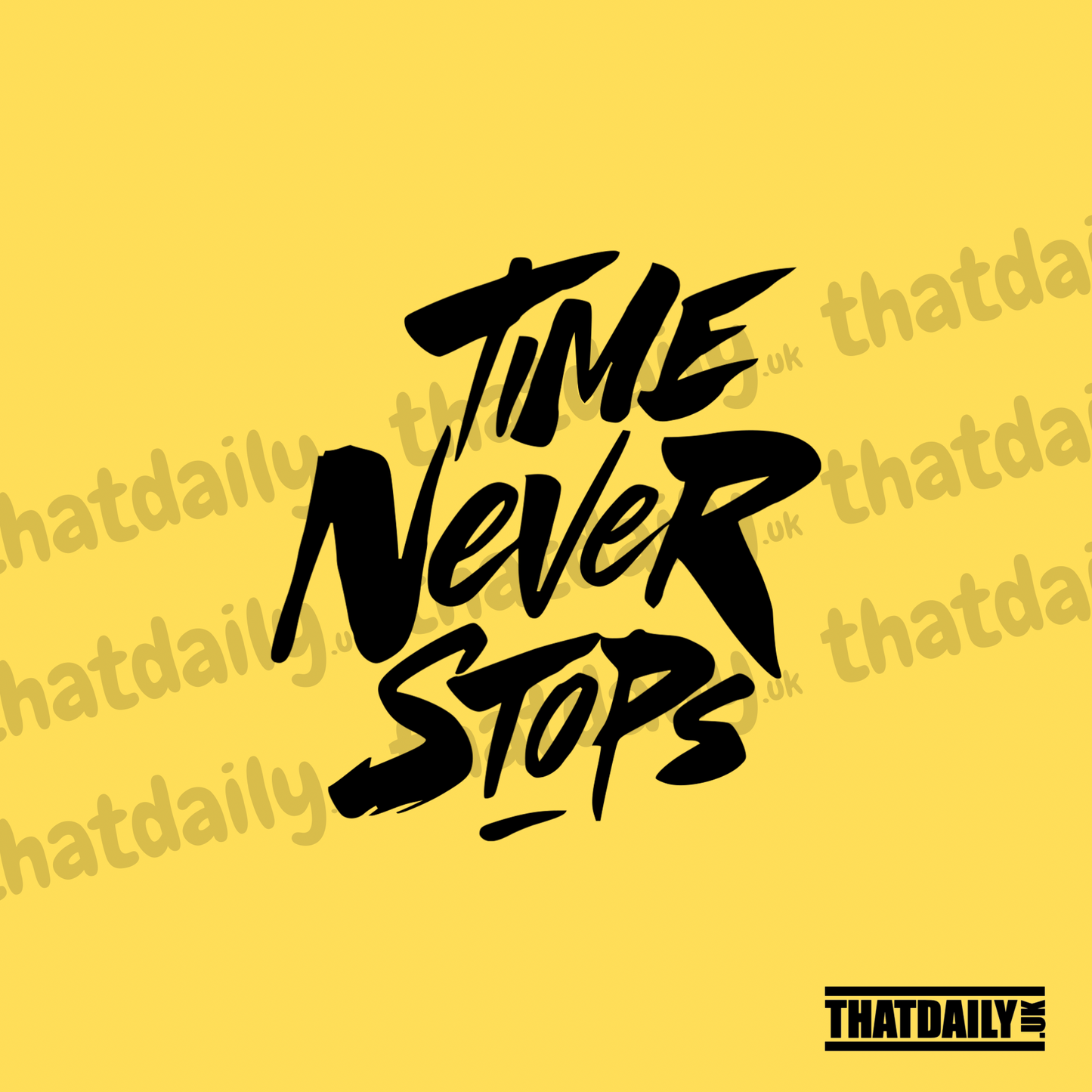 Time Never Stops